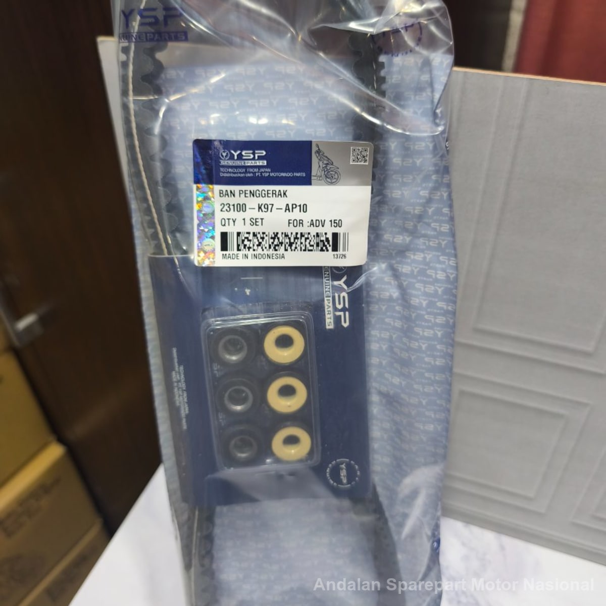 Foto Vanbelt Assy + Roller Set 23100-K97-AP10