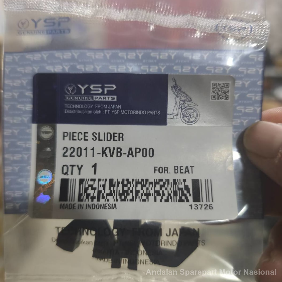 Foto Piece Slider 22011-KVB-AP00