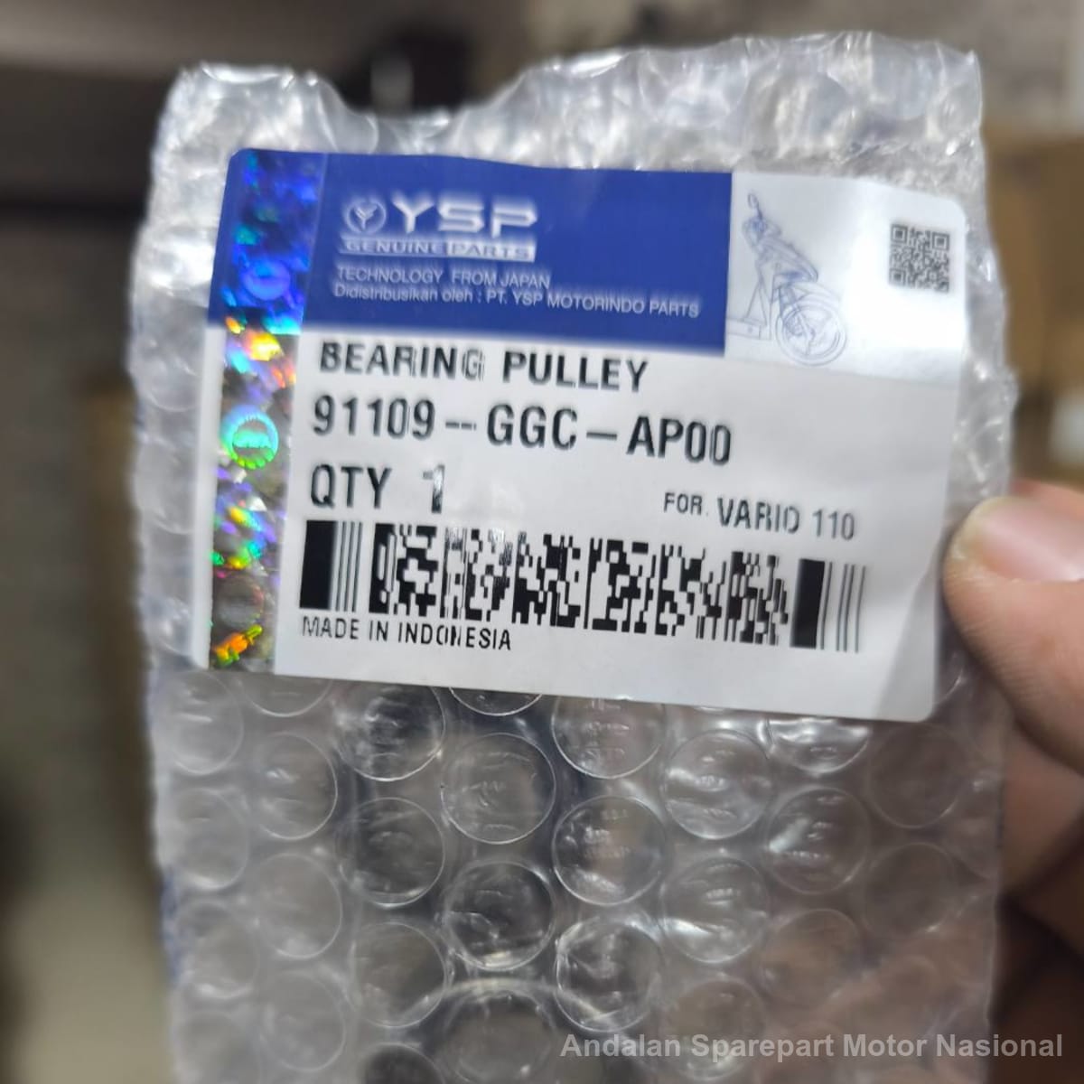 Foto Bearing Pulley (HK20x29x18) & (6902-RS1) 91109-GGC-AP00