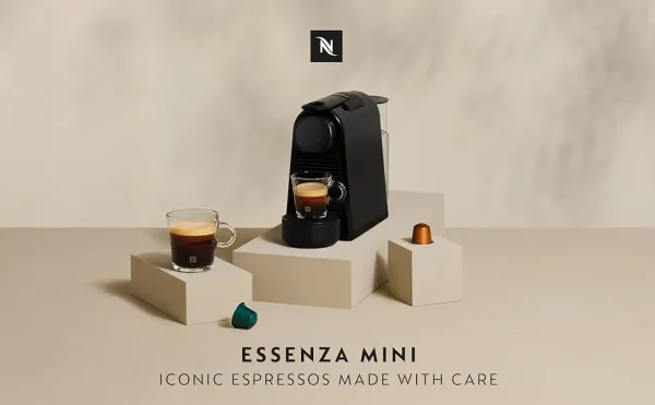 Nespresso Essenza Mini single serve coffee maker