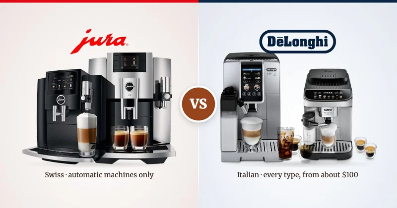 Jura vs De'Longhi: Which Super-Automatic Wins? (2026)