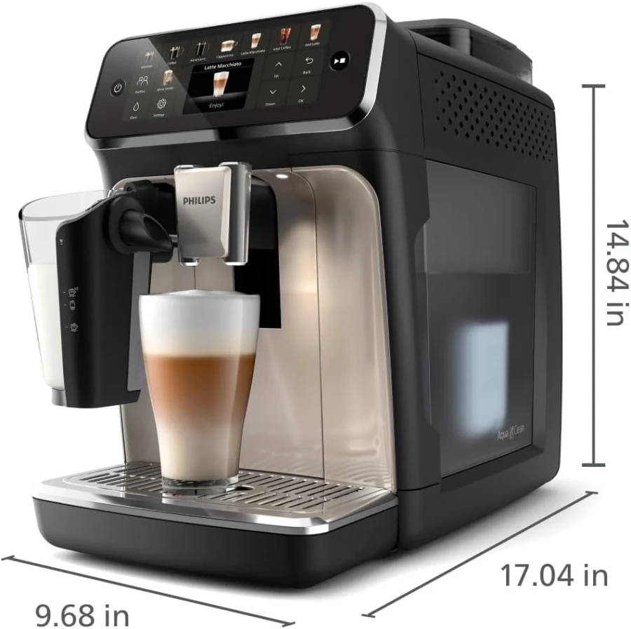 Philips 5500 LatteGo premium super-automatic with SilentBrew