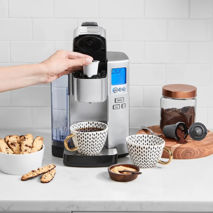 Cuisinart SS-10P1 coffee maker with its 72oz water reservoir on a kitchen counter