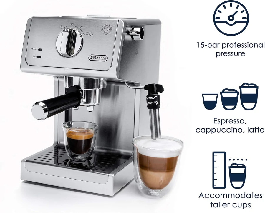 De'Longhi 15-Bar Pump espresso machine