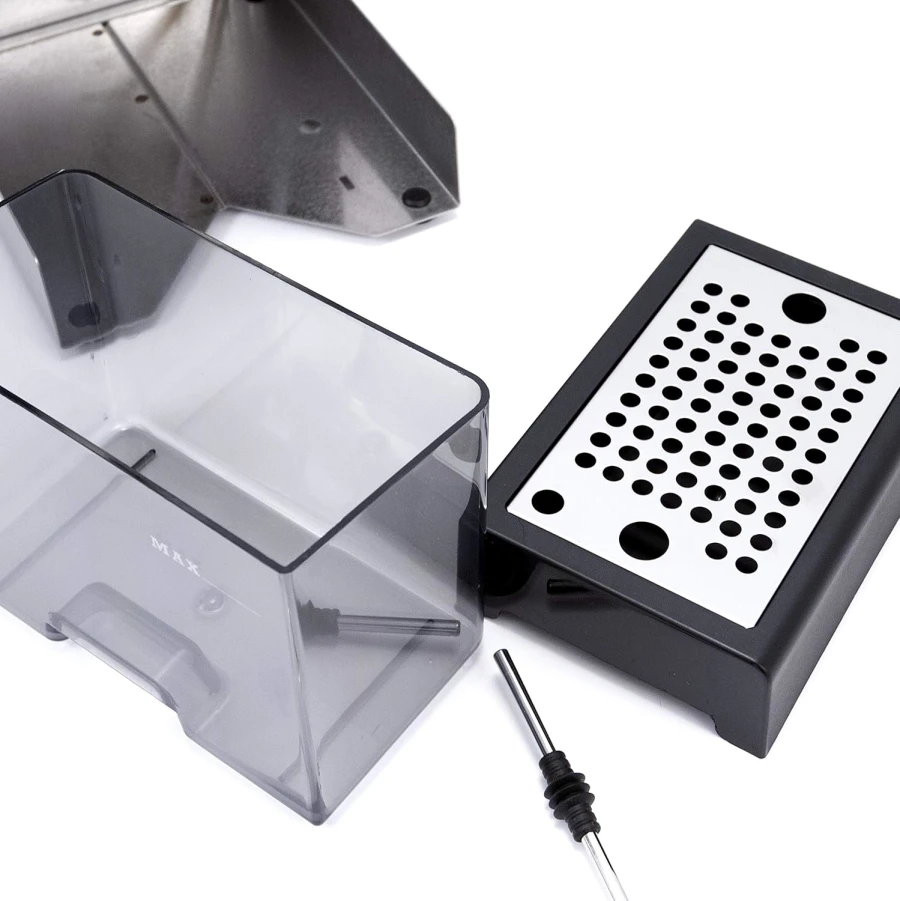 Gaggia Classic Pro 58mm portafilter, baskets, and accessories