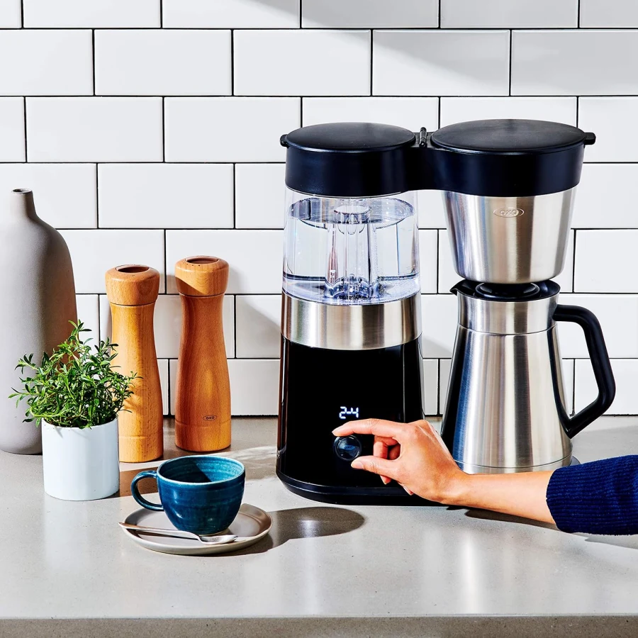 OXO Brew 8-Cup coffee maker with thermal carafe