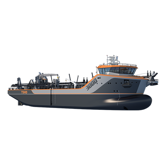 TSHD 3000 Multi Purpose - Design, Construction and Sale - Damen