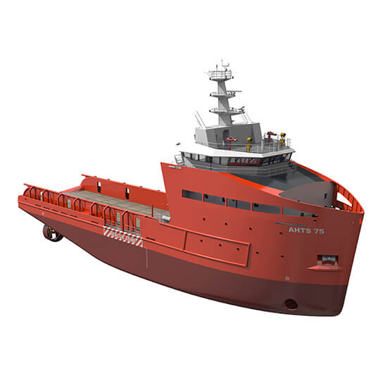 AHTS 75 Anchor Handling Tug Supply Vessel Damen