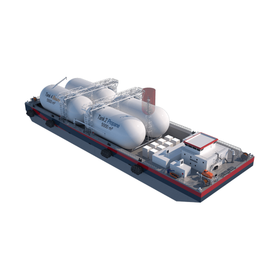 Floating Storage Unit LPG 21000 Damen