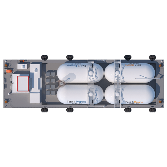 Floating Storage Unit LPG 21000 Damen