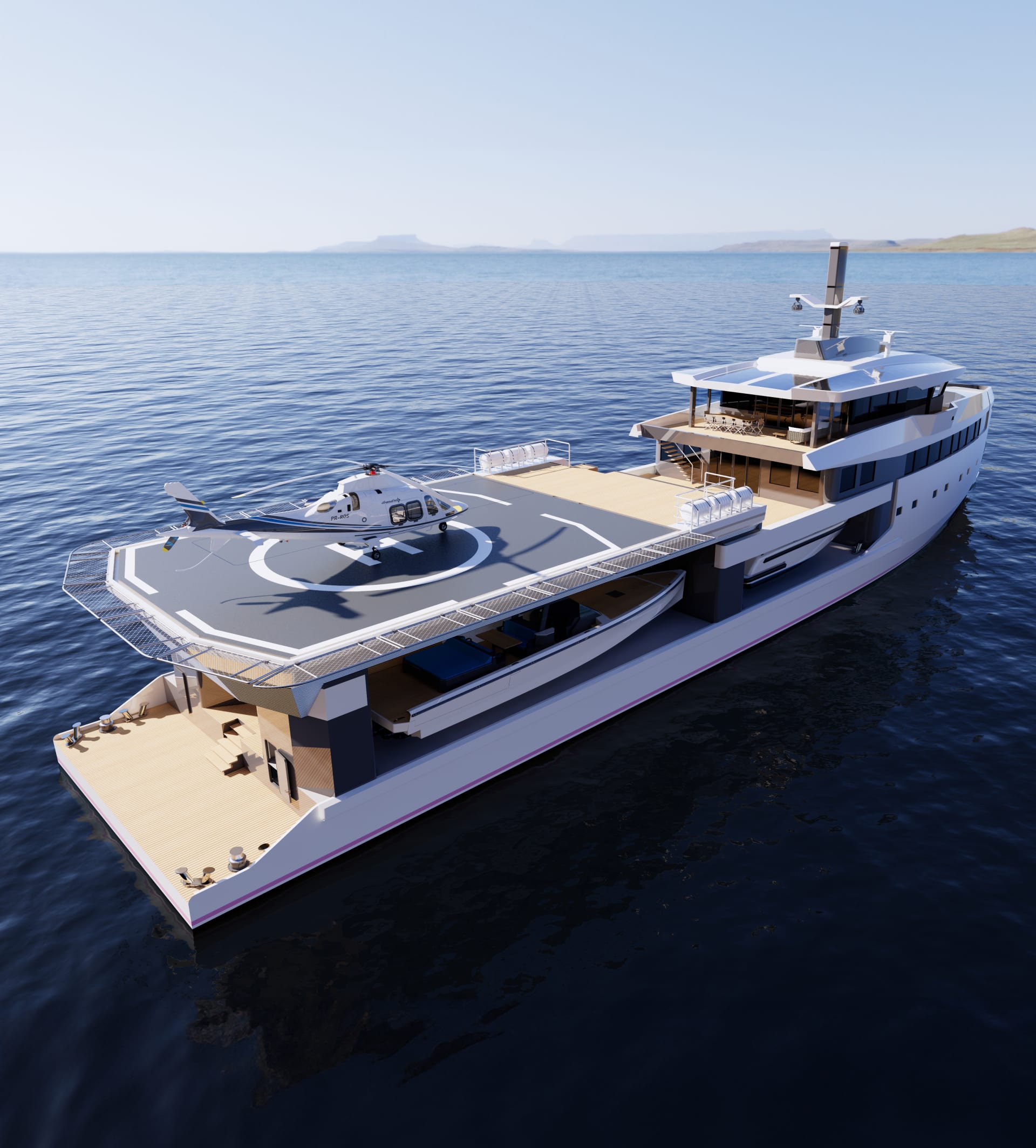 game changer yacht support vessel