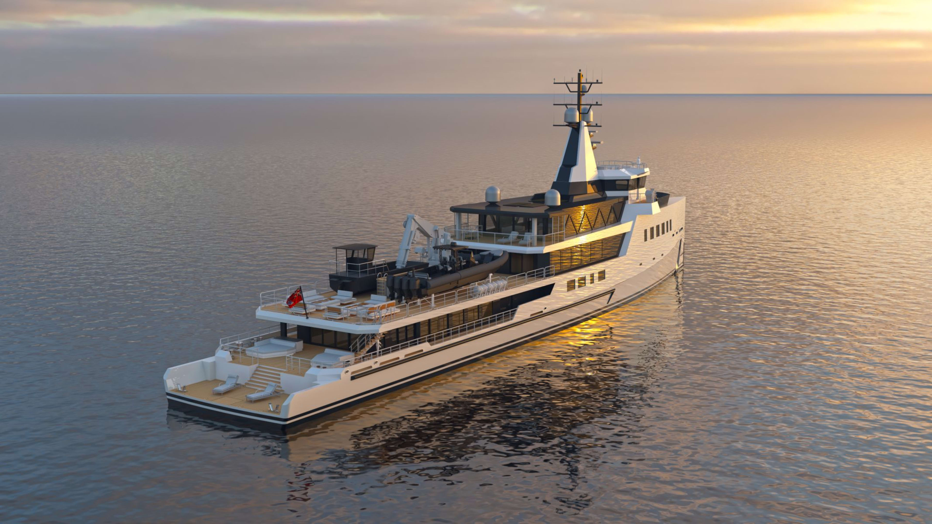 Damen Yachting sells exciting custom 75.20-metre hybrid expedition vessel