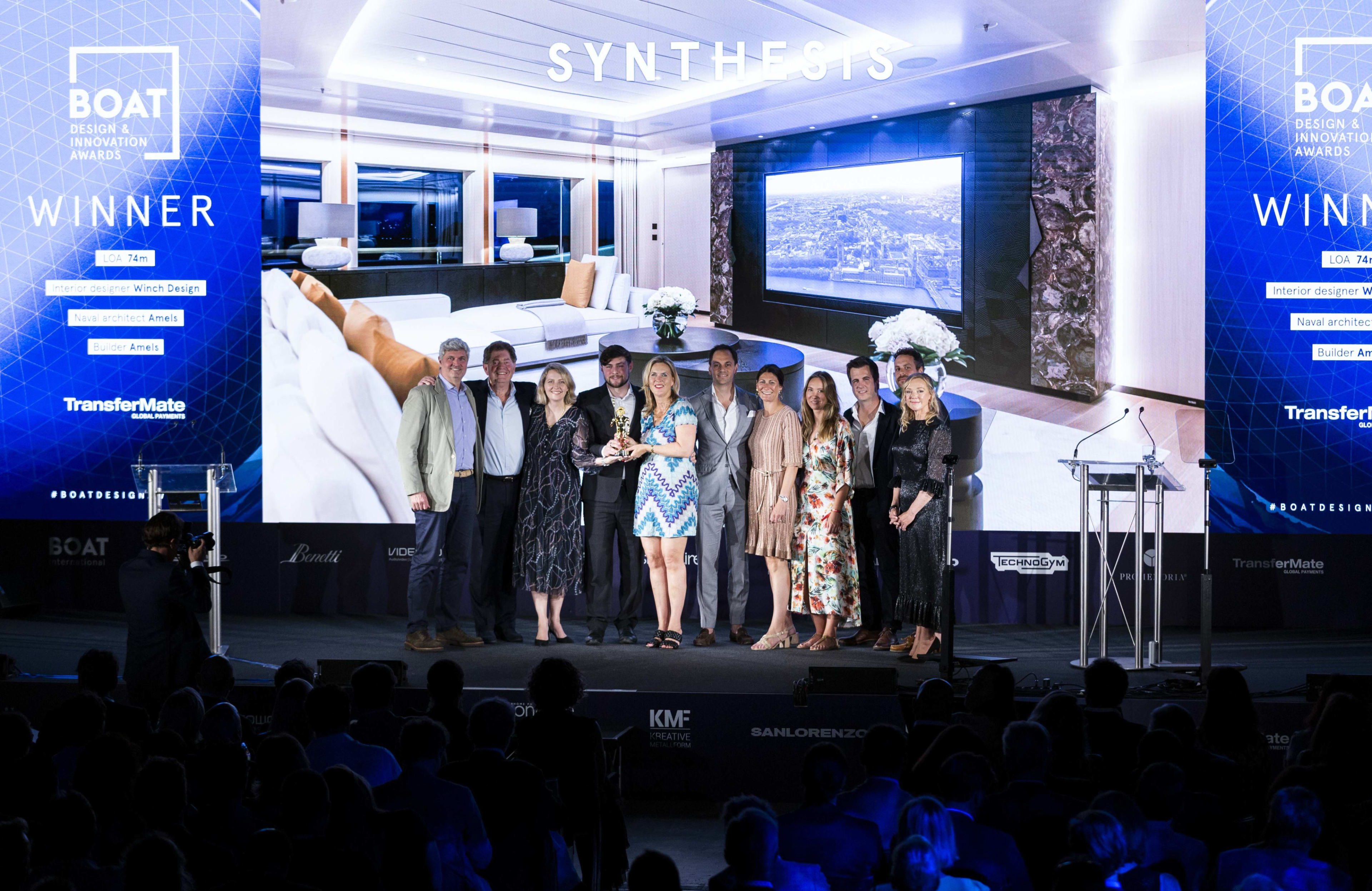 Neptune for SYNTHESIS at Boat International Design & Innovation Awards