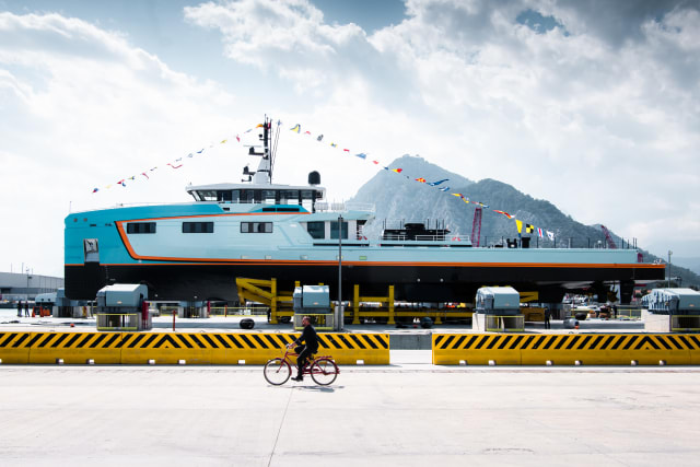 Launch of the second Yacht Support 53