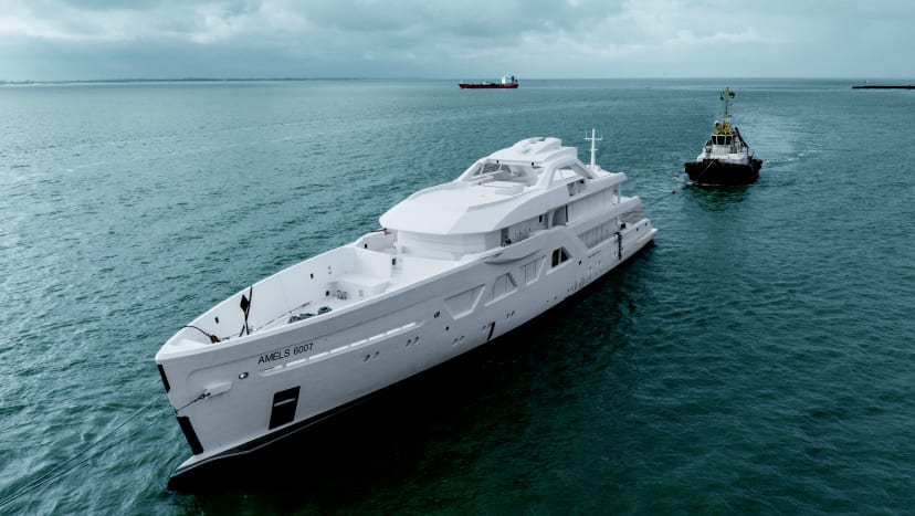 Seventh Amels 60 joins her sister yachts