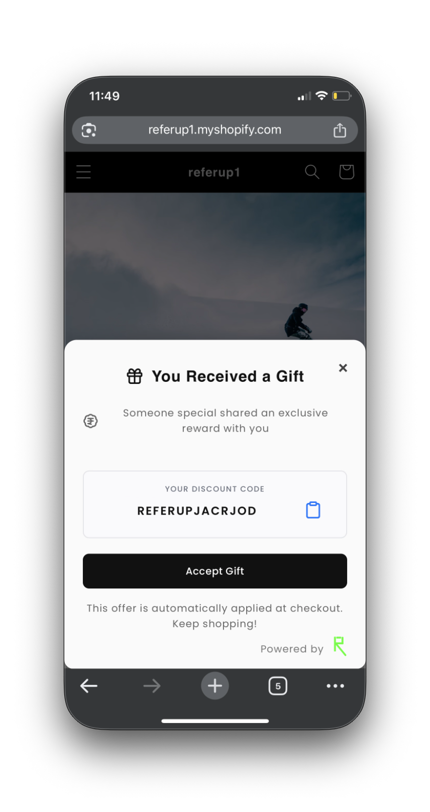 Share Referral Links