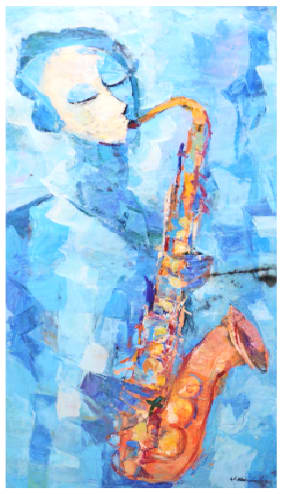 “Refreshing Melody” by Marshall Nwauwa Afriart Space Marshall Nwauwa