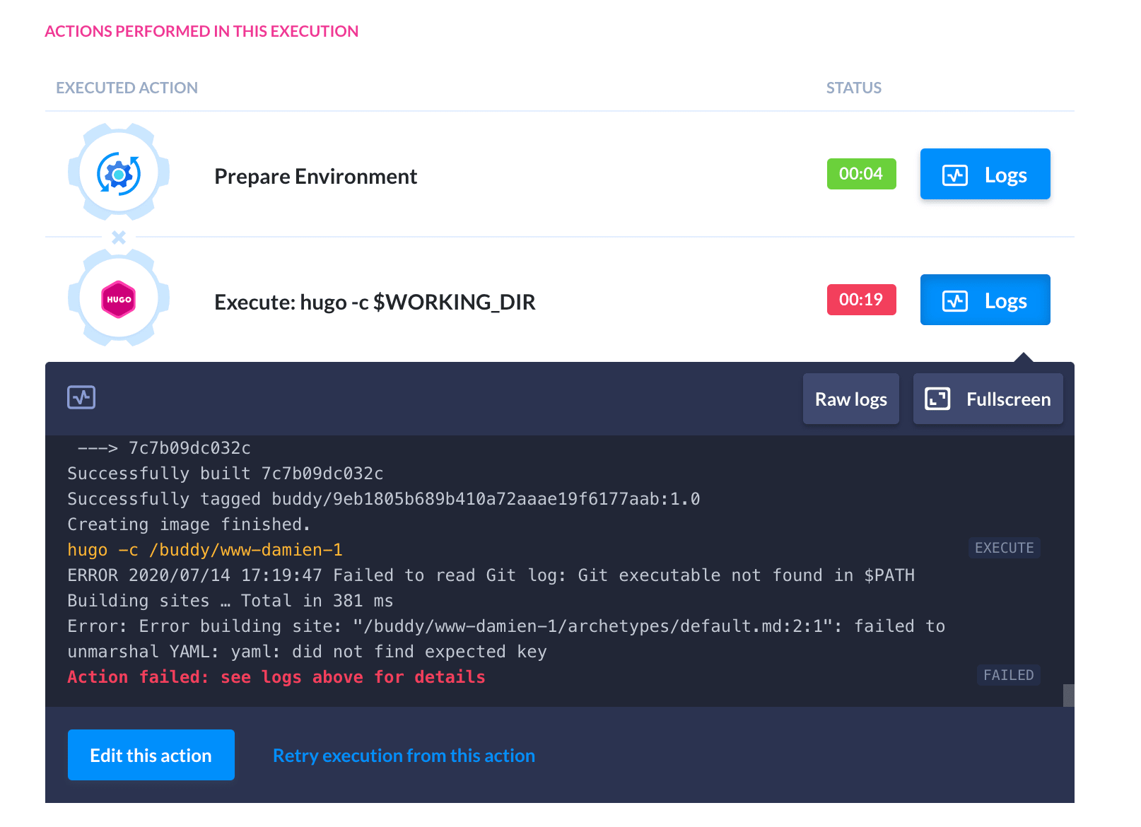 buddyworks errors hugo buddyworks errors hugo