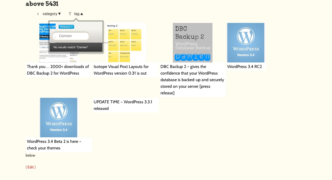 Visual Layouts Filtrify with Isotope Visual Layouts Filtrify with Isotope