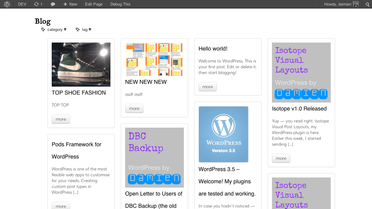 Isotope with Bootstrap Isotope with Bootstrap