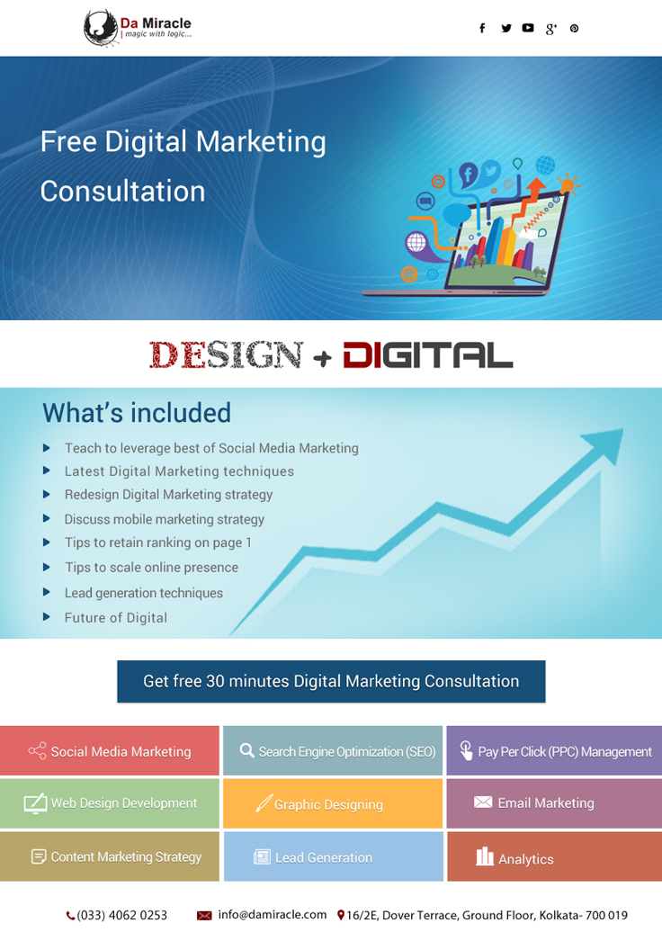 digital marketing mailer damiracle