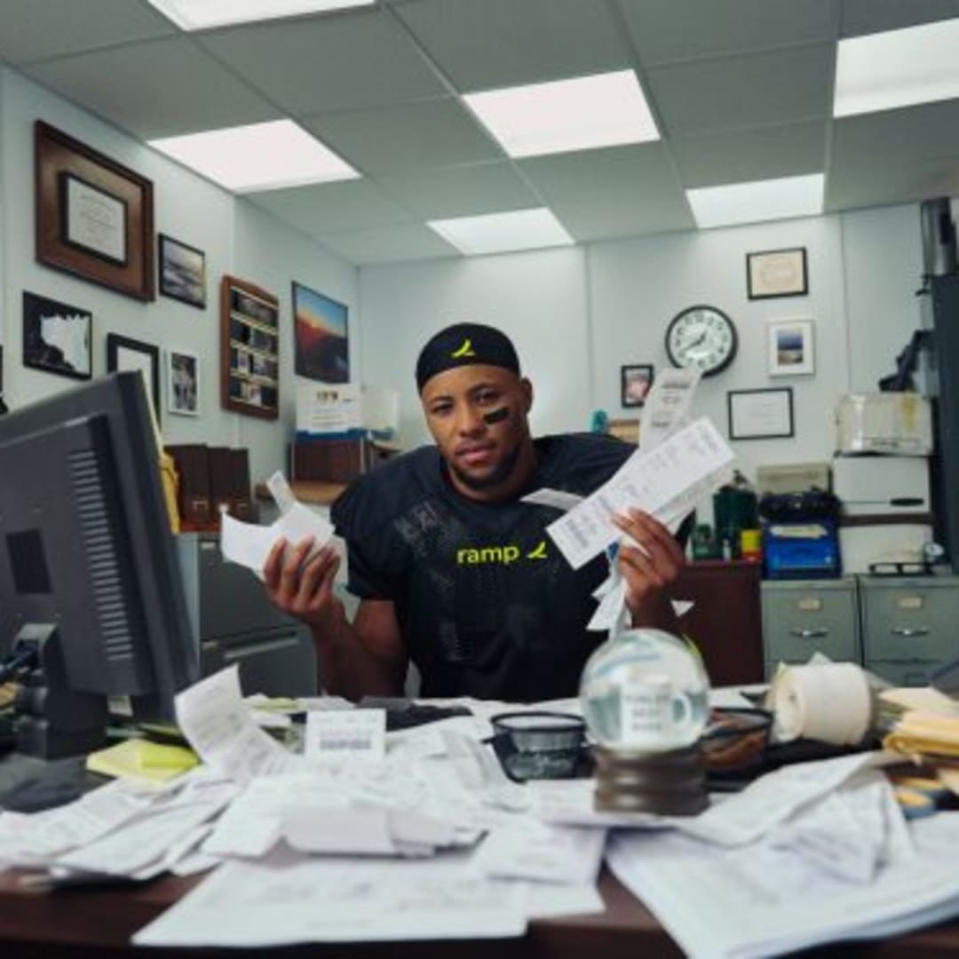 Saquon Barkley Jadi Investor dan Bintang Iklan Super Bowl Startup Fintech Ramp