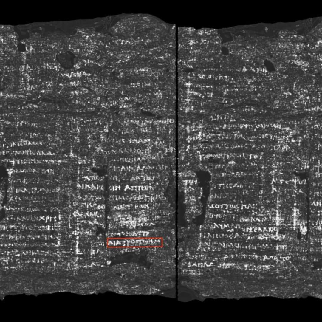 Teknologi AI dan Sinar-X Membuka Rahasia Gulungan Romawi Berusia 2.000 Tahun