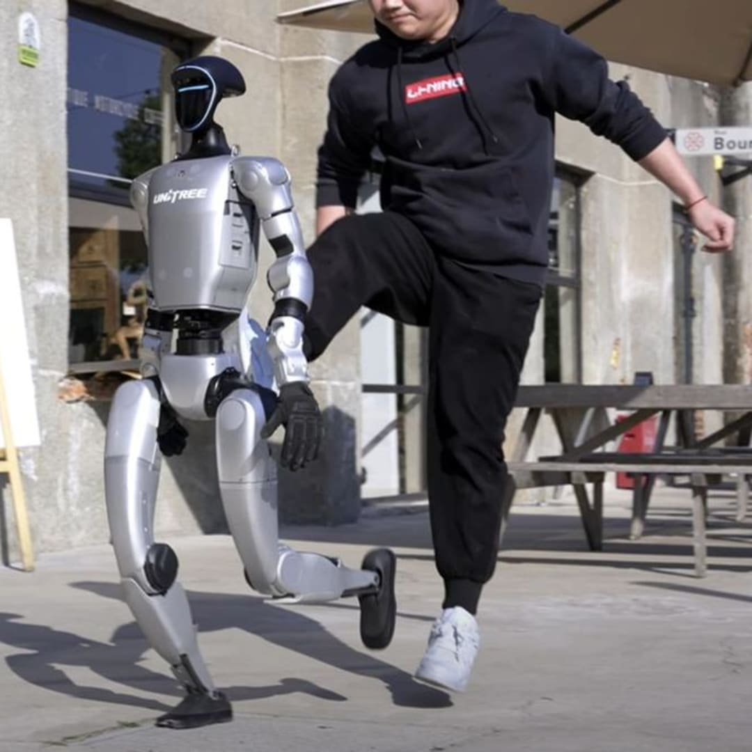 Unitree G1 Robot Humanoid Beraksi dengan Gerakan Kekinian dan Kelincahan Tinggi