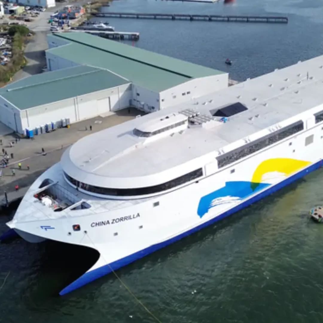 Kapal Baterai Terbesar Dunia Diluncurkan di Tasmania, Masa Depan Transportasi Laut Bersih