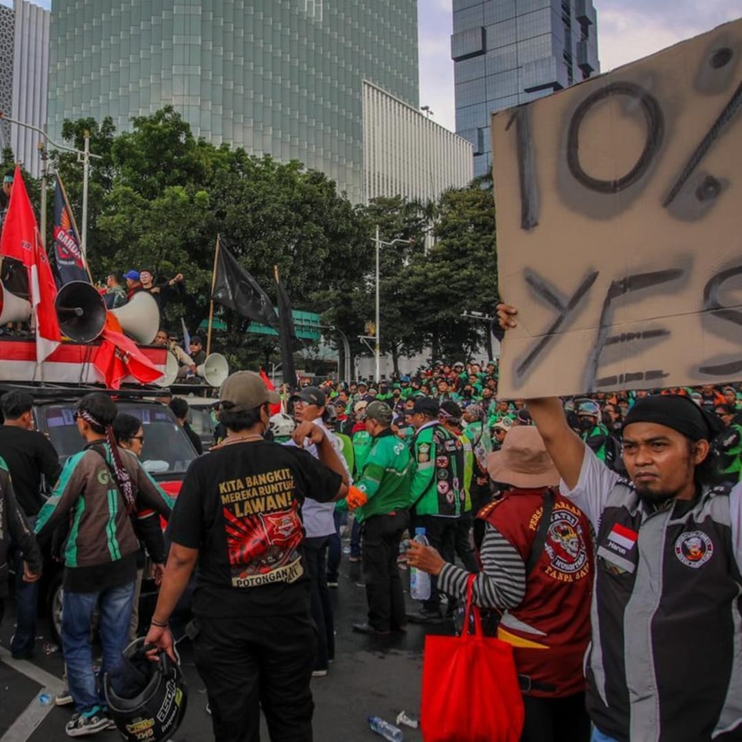 Protes Potongan Ojol, Pemerintah Jembatani Tuntutan dari 20% ke 10%