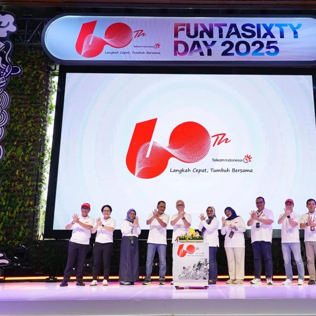 Telkom Rayakan 60 Tahun dengan Semangat Inovasi dan Tumbuh Bersama Bangsa