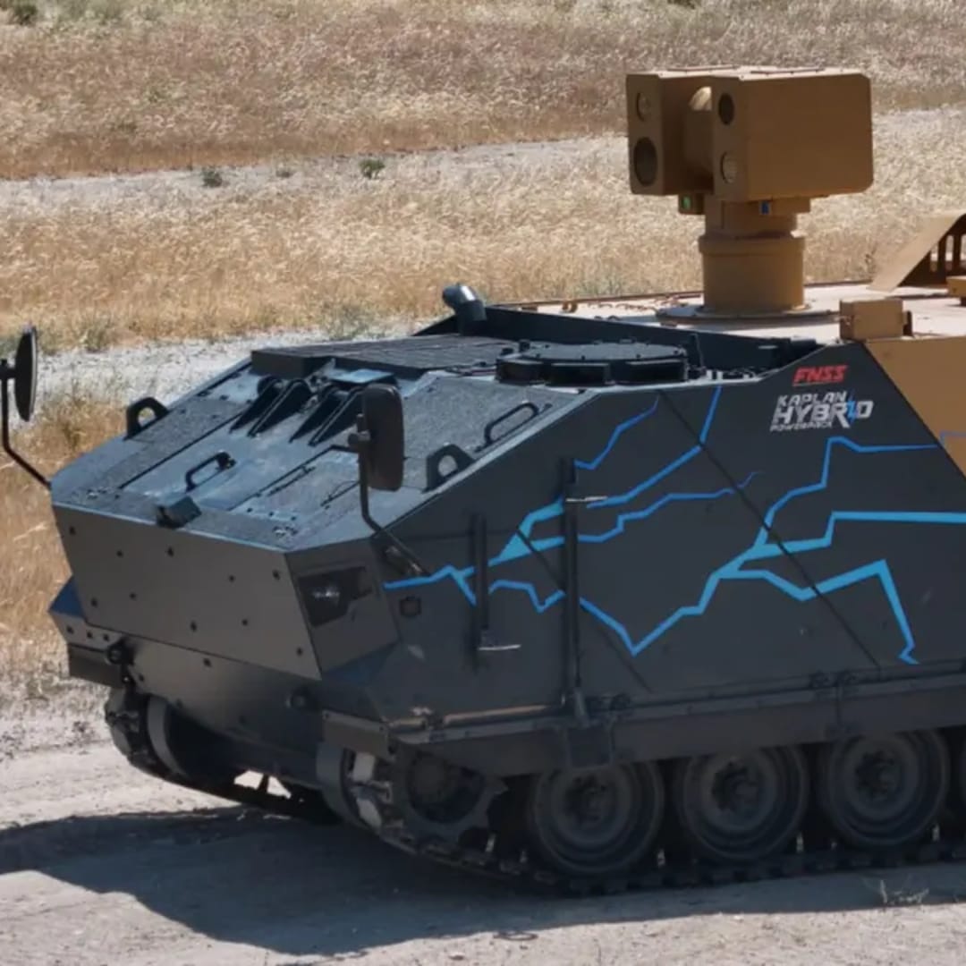 ALKA-KAPLAN: Kendaraan Hybrid Turki dengan Senjata Laser Lawan Drone Modern