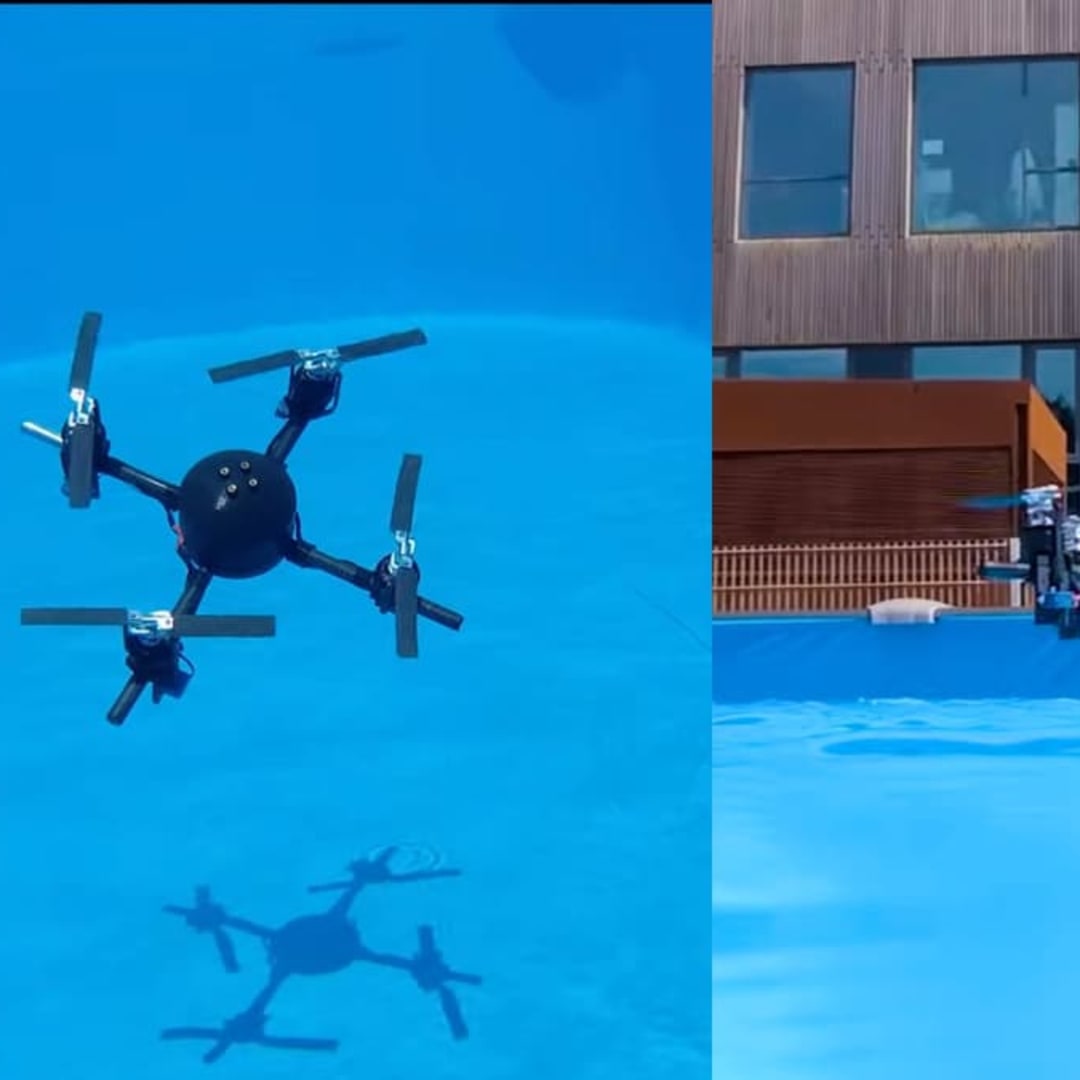 Drone Hibrida 3D-Print dari Denmark Bisa Terbang dan Selam Sekaligus