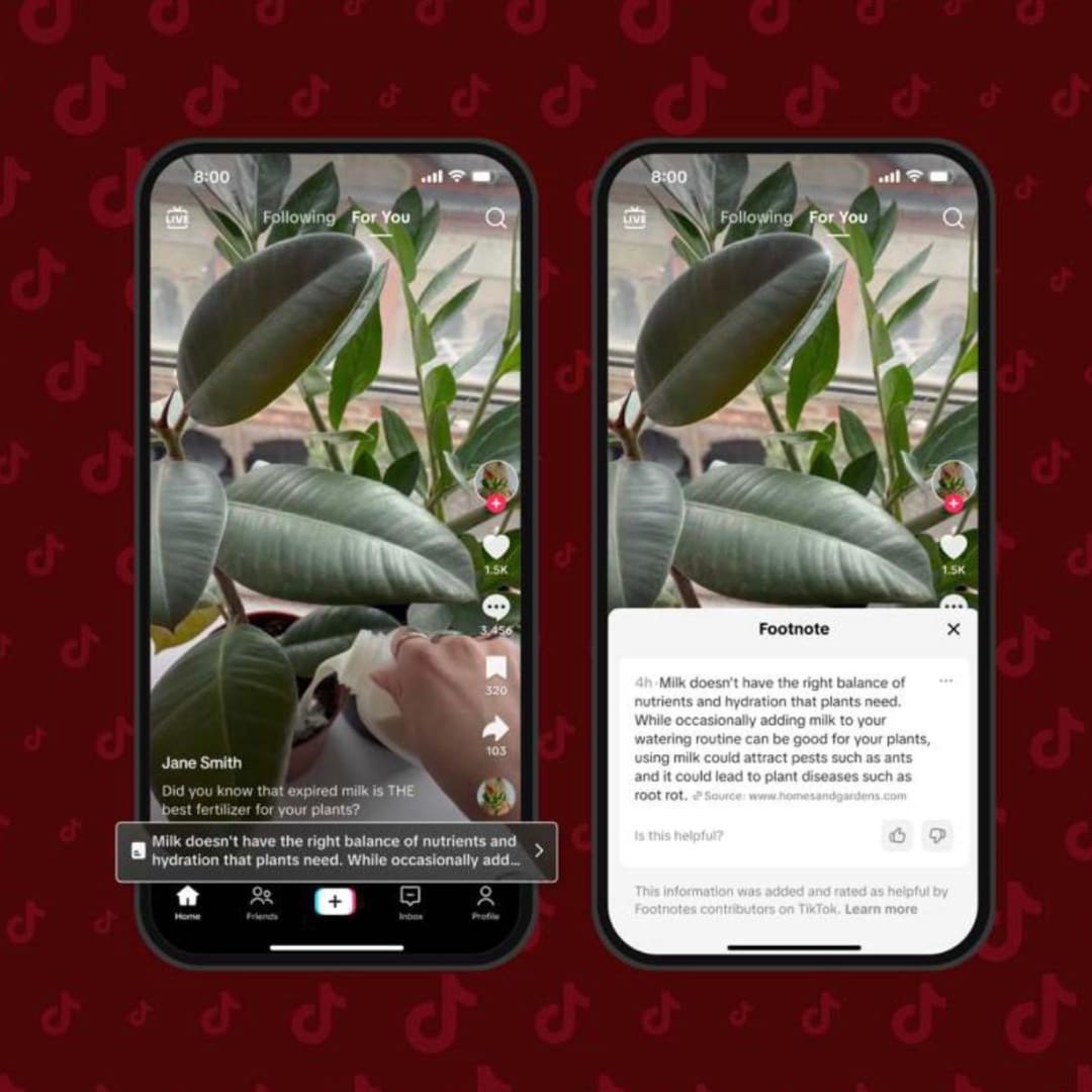 TikTok Luncurkan Footnotes: Sistem Cek Fakta dari Komunitas untuk Video