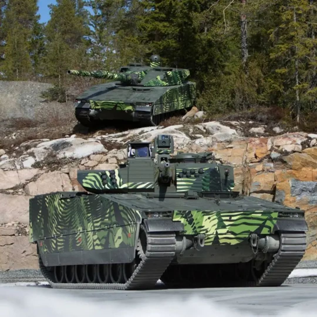 Teknologi Suspensi F1 Bawa Tank CV90 Melaju Cepat dan Stabil di Medan Berat