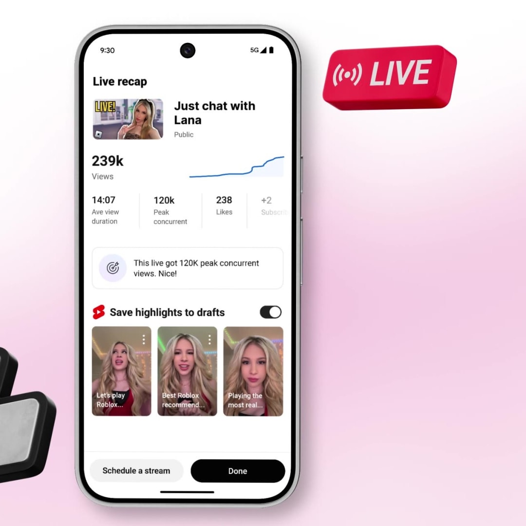 YouTube Luncurkan Fitur Livestream Terbesar untuk Kreator dan Penonton
