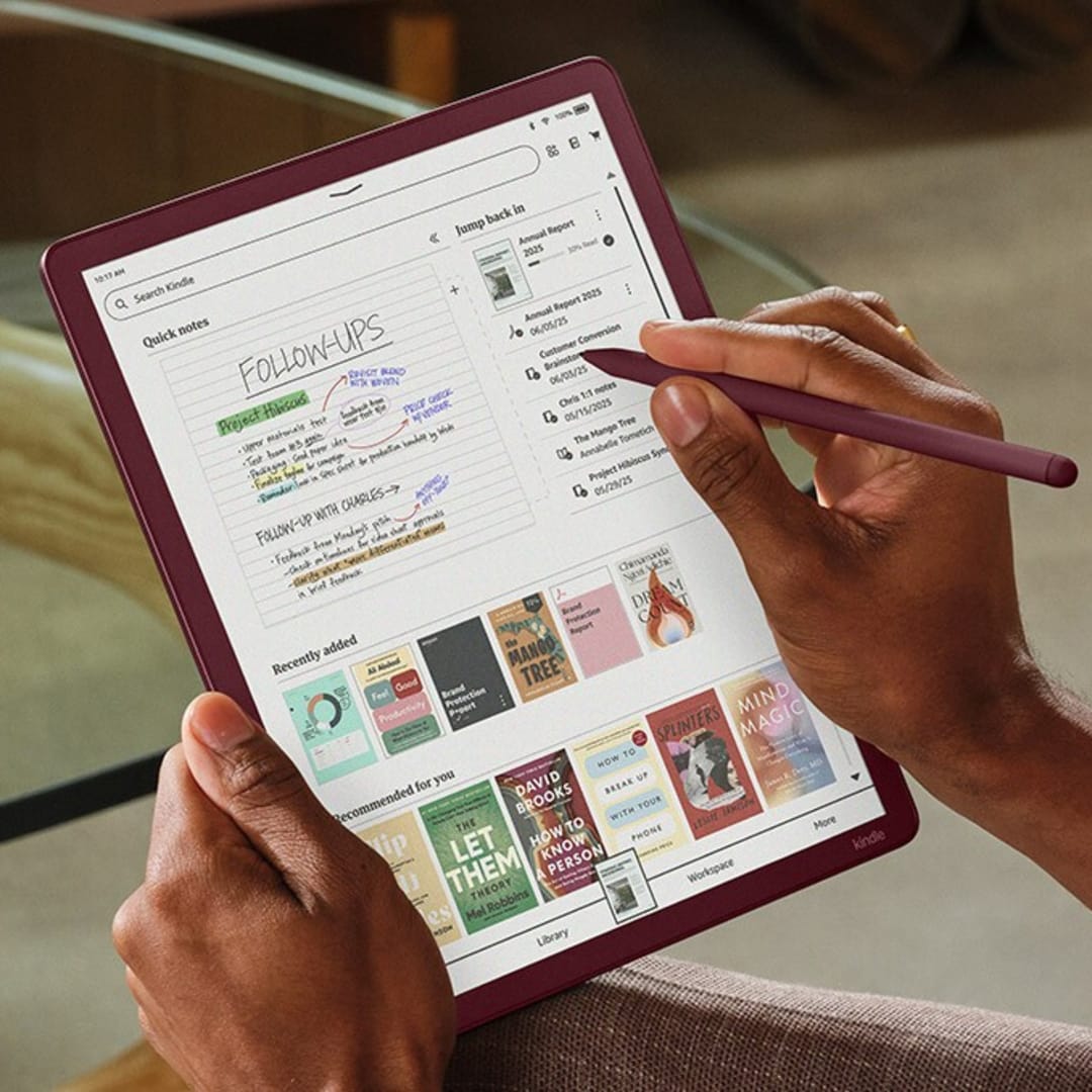 Amazon Rilis Kindle Scribe Baru dengan Layar Lebih Besar dan Fitur Warna AI