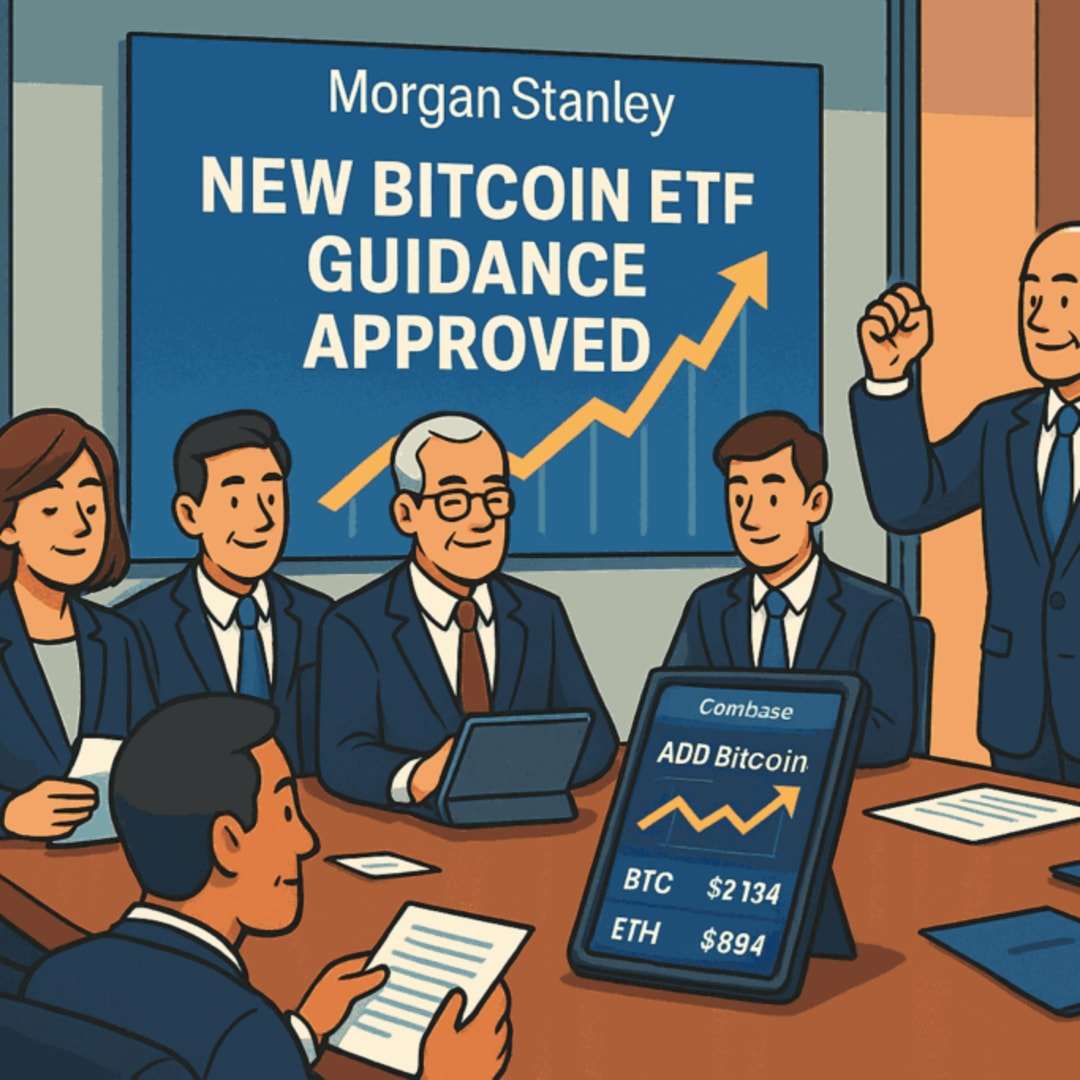 Morgan Stanley Sarankan Alokasi Kecil Bitcoin, Potensi Masukkan Rp 1.32 quadriliun ($80 Miliar)  ke Pasar