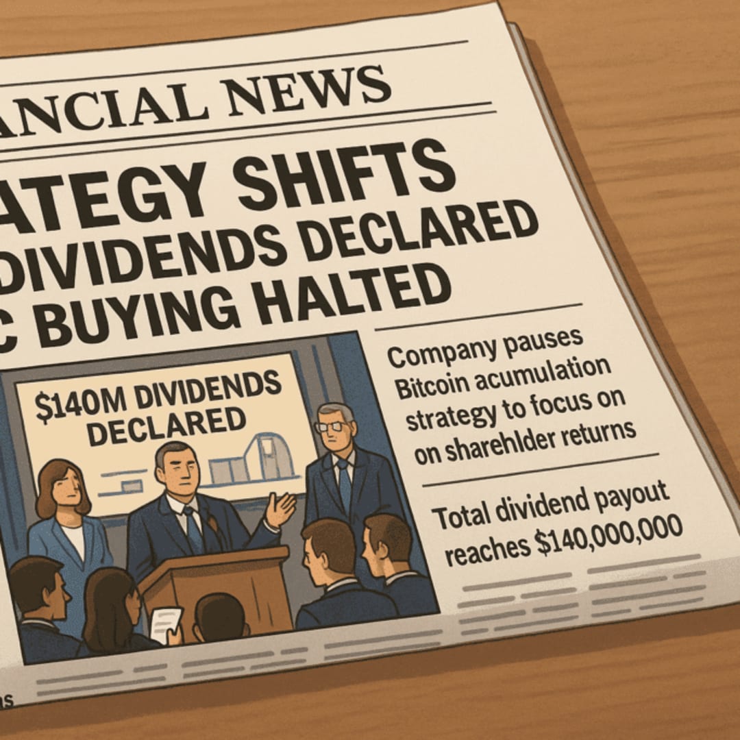 Strategy Hentikan Sementara Beli Bitcoin Tapi Tetap Bayar Dividen Besar