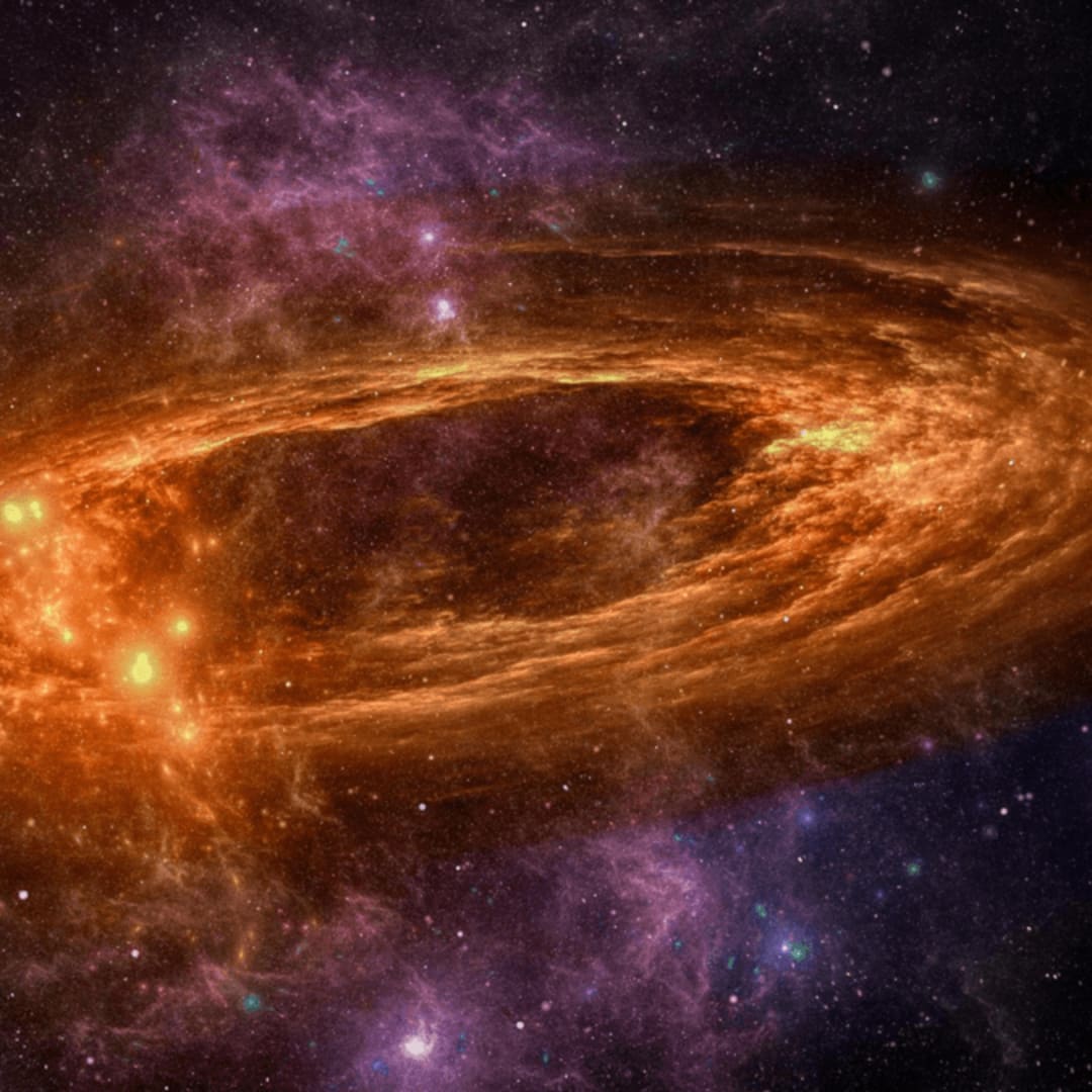 Penemuan Galaksi Infra Merah Ultra-Cerah Tersembunyi di Belakang Quasar Cloverleaf