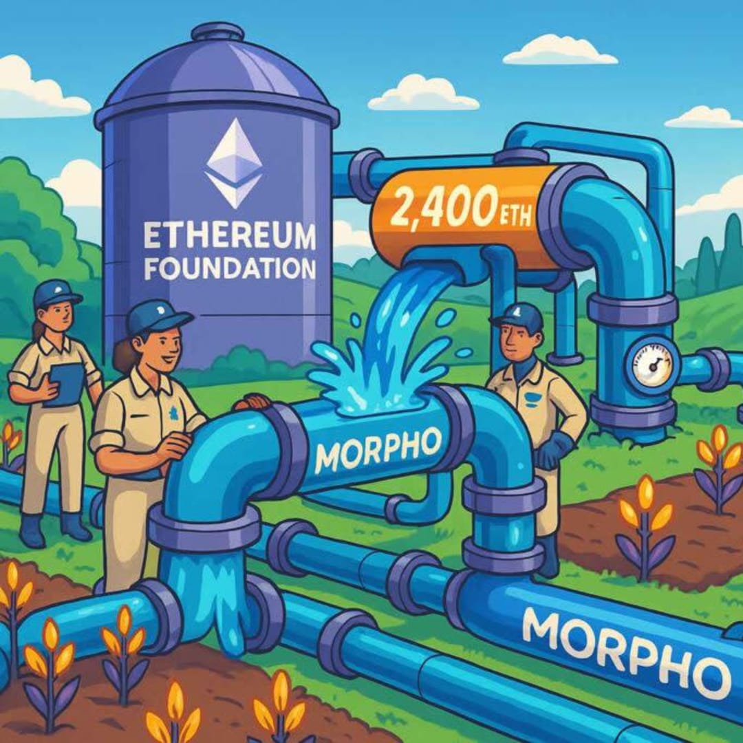 Ethereum Foundation Gunakan Morpho untuk Maksimalkan Hasil Treasury DeFi
