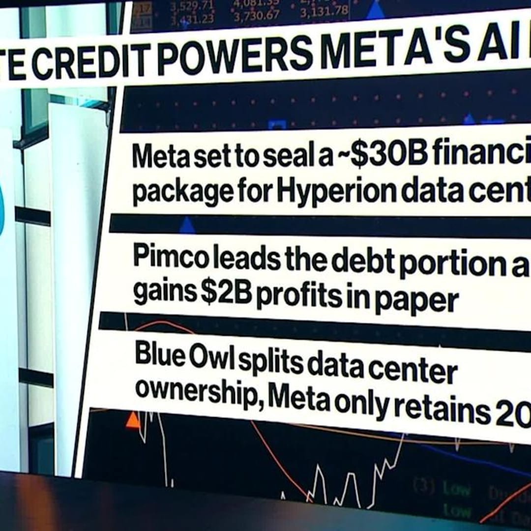 Kredit Swasta dan Keuntungan Besar dari Pembiayaan Pusat Data AI Meta