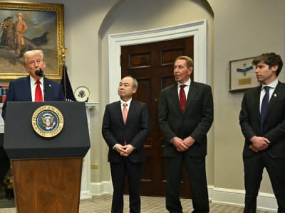 Trump Umumkan Investasi Besar untuk Kembangkan AI dan Pusat Data di AS