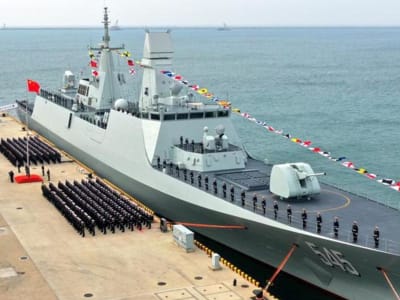 China Luncurkan Fregat Type 054B Baru, Tingkatkan Kekuatan Laut Secara Signifikan