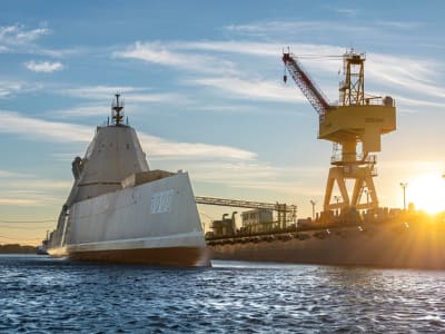 Upgrade USS Zumwalt Percepat Senjata Hipersonik Armada Angkatan Laut AS