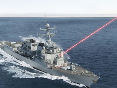 Uji Coba Senjata Laser HELIOS Angkatan Laut AS Perkuat Pertahanan Kapal Perang