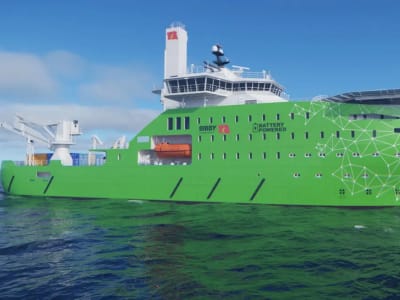 Bibby Marine Kembangkan Kapal Listrik Pertama untuk Operasi Angin Lepas Pantai