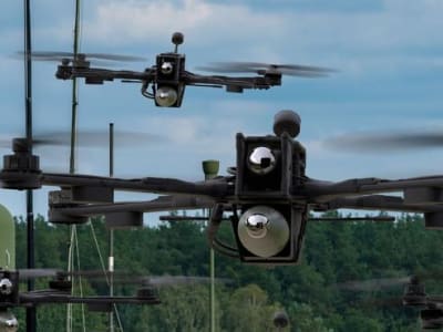 AMORPHOUS: Solusi Kendali Ribuan Drone untuk Operasi Militer Masa Depan