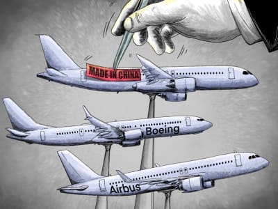 China Siap Tantang Boeing dan Airbus dengan Pesawat Widebody Buatan Sendiri