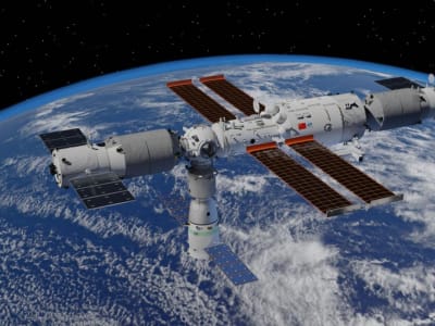 Robot Pemeliharaan Otomatis Berhasil Menjelajah Pipa Kompleks di Tiangong